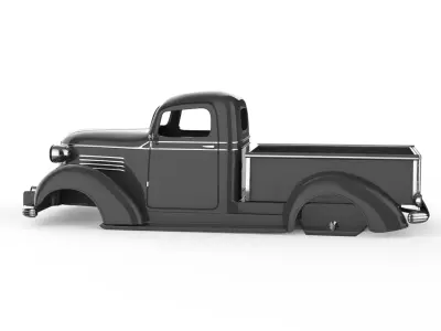 1938 Chevrolet Pickup 3D print model