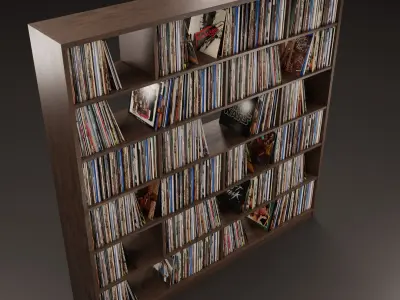 Vinyl Storage No-14 3D model