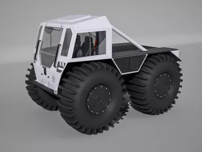 Sherp N 1200 Pickup Concept 3D model