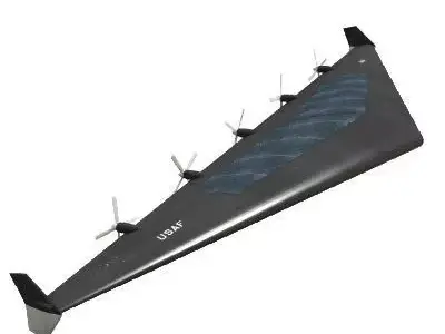 UAV Airship 3D model