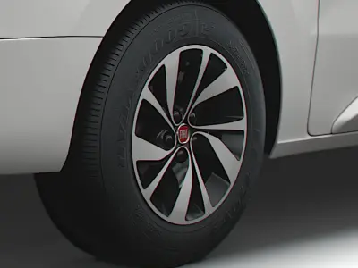 Fiat Ulysse 2022 wheel 3D model