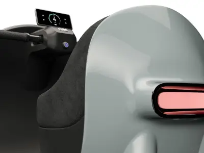 Electric mobility scooter GLM 3D model