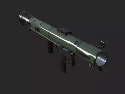 Carl Gustaf M4 Low-poly 3D model