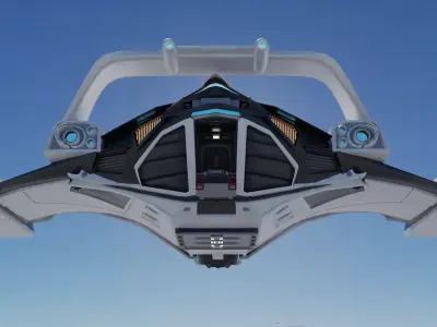 SPACESHIP SCIFI  3D model