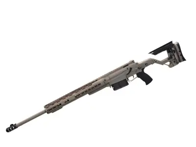 AXSR  sniper rifle 3D model