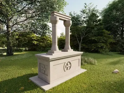 Stone sclupture 3D model