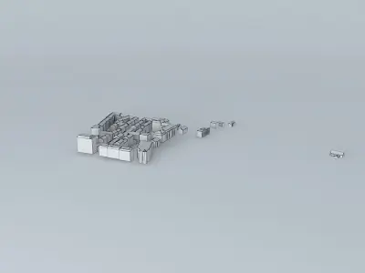Our Saviour's cemetery - St. Hans Haugen east Free 3D model