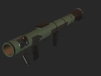 Carl Gustaf M4 Low-poly 3D model