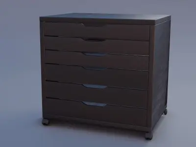 Alex Cabinet Free 3D model