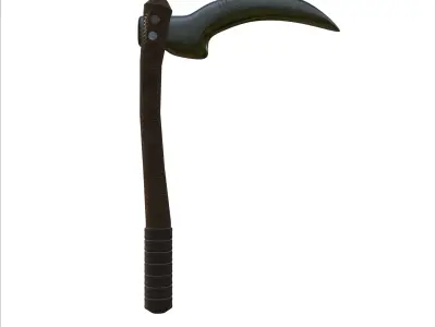 Ninja Kama Weapon PBR 3D model