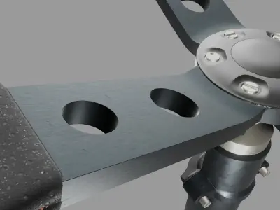Car Steering Wheel Free 3D model