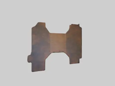 Handmade Wall Pieces Low-poly 3D model