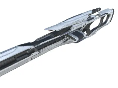 12-sniper winch20-gun model 3d game ready model Low-poly 3D model