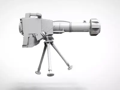 Rocket Launcher 3D print model purchase