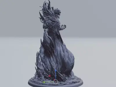 Void Shard Star God Desk Ornament 3D Printable Unscaled 3D print model