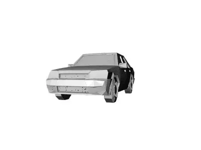 Old Model Car 3D Printed Collectible 3D print model purchase