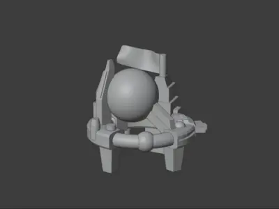 Winnu Spacedock 3D print model