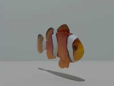 CLOWN FISH  3D model