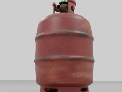 Gas tank 3D model buy