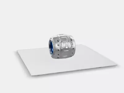 Cold Tubular Stasis Pod Low-poly 3D model