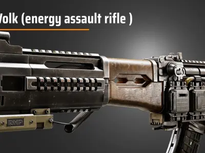 AK VOLK 3D model