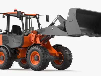  Electric Loader with Bucket Rigged 