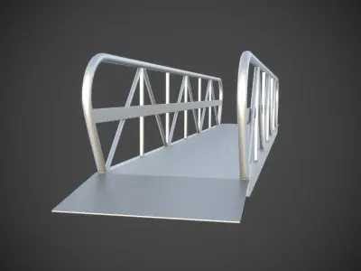 Gangway or Ramp for Docks and Marinas 3D model