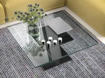 I Beam Coffee Table 3D model