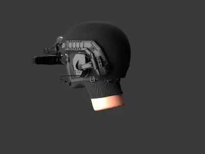 FAST Helmet 3D model