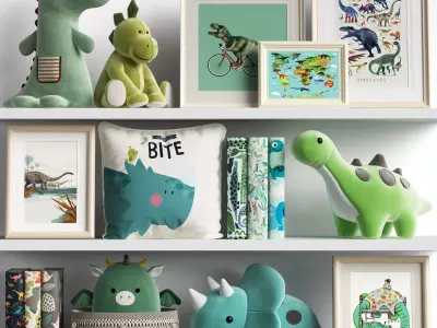 Kids Room Decor 137 3D model