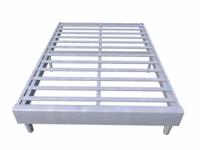 Metal Pallet Cot Low-poly 3D model