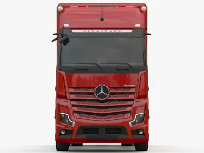 Mercedes-Benz Actros 2021 3D model