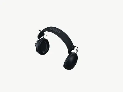 Hearing protection Low-poly 3D model