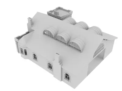 Fort William Train Station Circa 1960s 3D print model