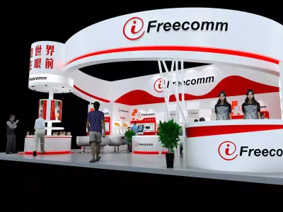 Exhibition - Area - 9X12-3DMAX2009-011 3D model