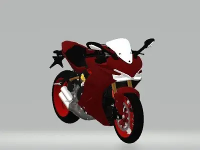 Ducati motorcycle 3D print model