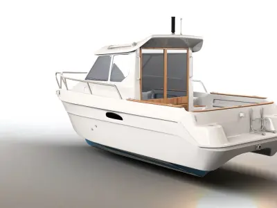 Scorpio Boat 3D model