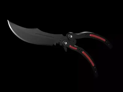 ButterFly Knife Free 3D model