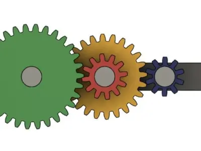 Gear Ratio 3D model