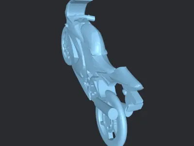 motorcycle Free 3D model by lollipop211191