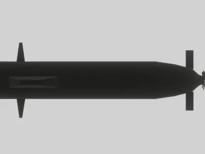Simple Submarine 3D model