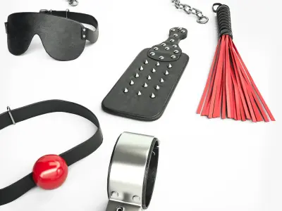 BDSM Accessories 3D model