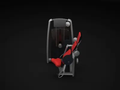 Arm Extension Machine 3D model