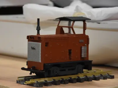 Field railway 3D print model