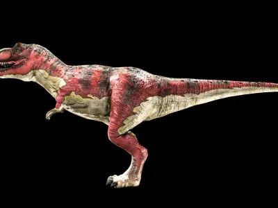 T-Rex Dinosaur Low-poly 3D model