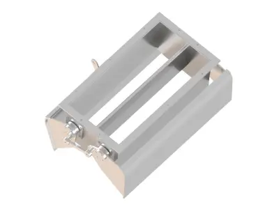 INDUSTRIAL HYDRAULIC VALVE Low-poly 3D model