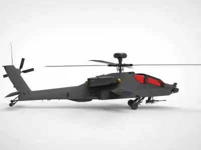AH-64 Apache BLK 3D model