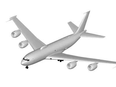Boeing E-6 Mercury 3D model