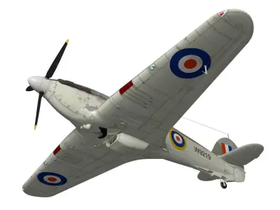 Hawker SeaHurricane MK1 3D model