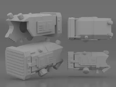 technofish onagauntlet 3D print model
